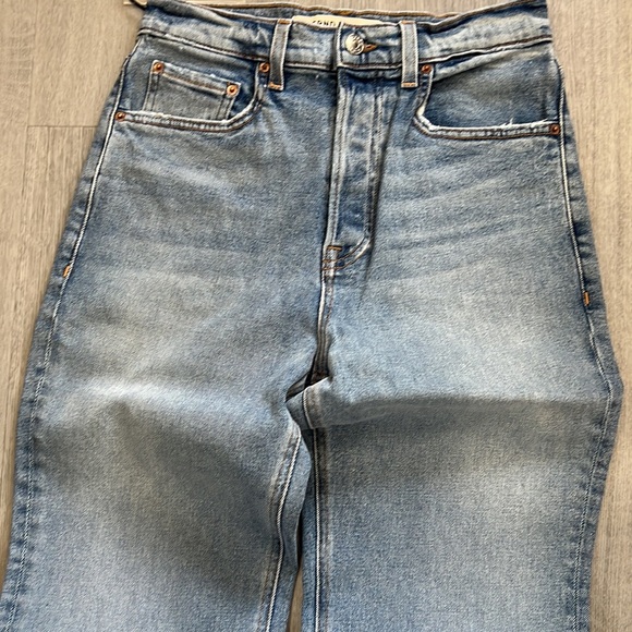 GRLFRND NWT Cassidy Jeans straight high La brea rise 26 stretchy - Picture 7 of 10